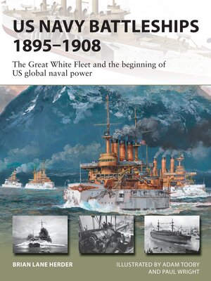 cover image of US Navy Battleships 1895&#8211;1908